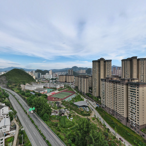 凯里开发区翁义村五组航拍